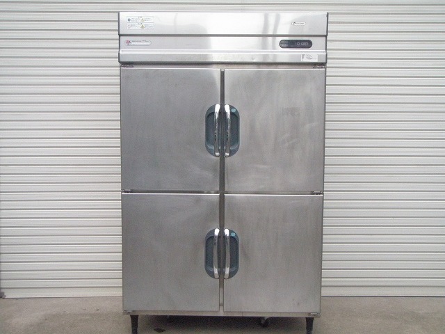 □フクシマ 4ドア冷凍冷蔵庫 EXD-42PMTA2 2凍2蔵│厨房家